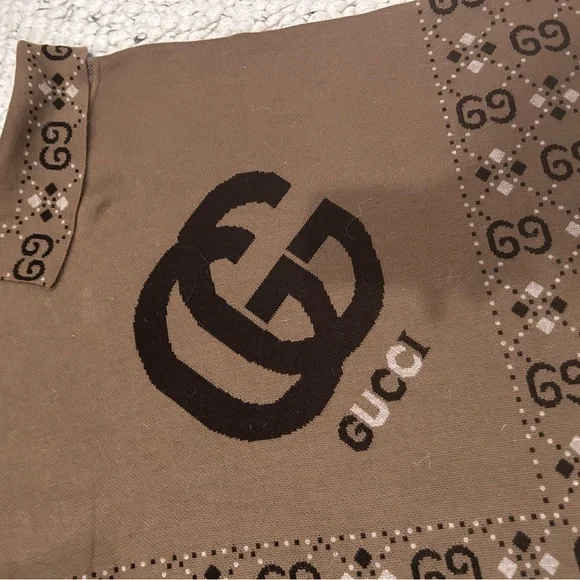 VINTAGE GUCCI SHAWL - Picture 4 of 10